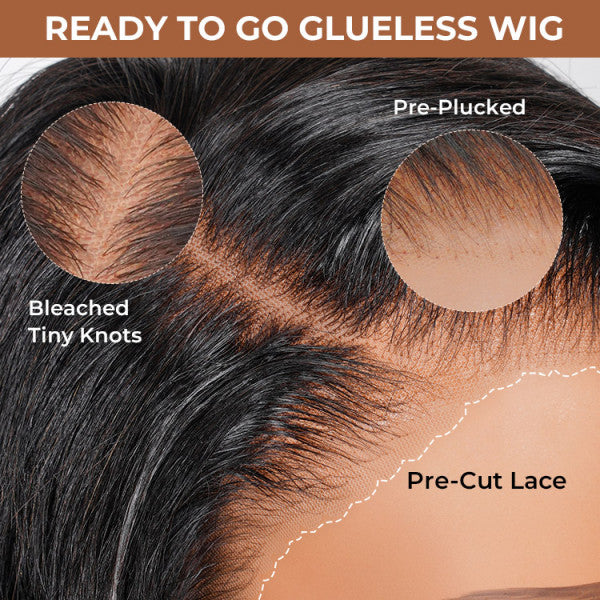 7x5 Ready-to-Go 180% Density Glueless Deep Curly Wig - Virgin Human Hair with Pre-Cut Lace, Pre-Bleached Knots & HD Lace