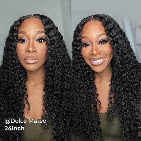 13x6 Deep Curly Wig - 250% Density HD Lace Virgin Hair Pre-Plucked Hairline