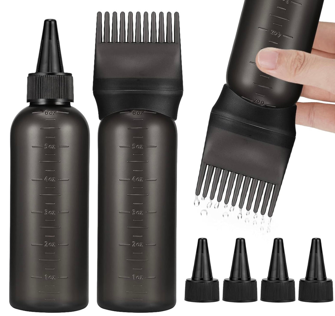 The RootFlow™ Oil Applicator Bottle - Targeted Scalp Delivery System