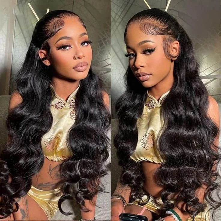 13x6 Body Wave HD Lace Front Virgin Human Hair Wig 250% Density