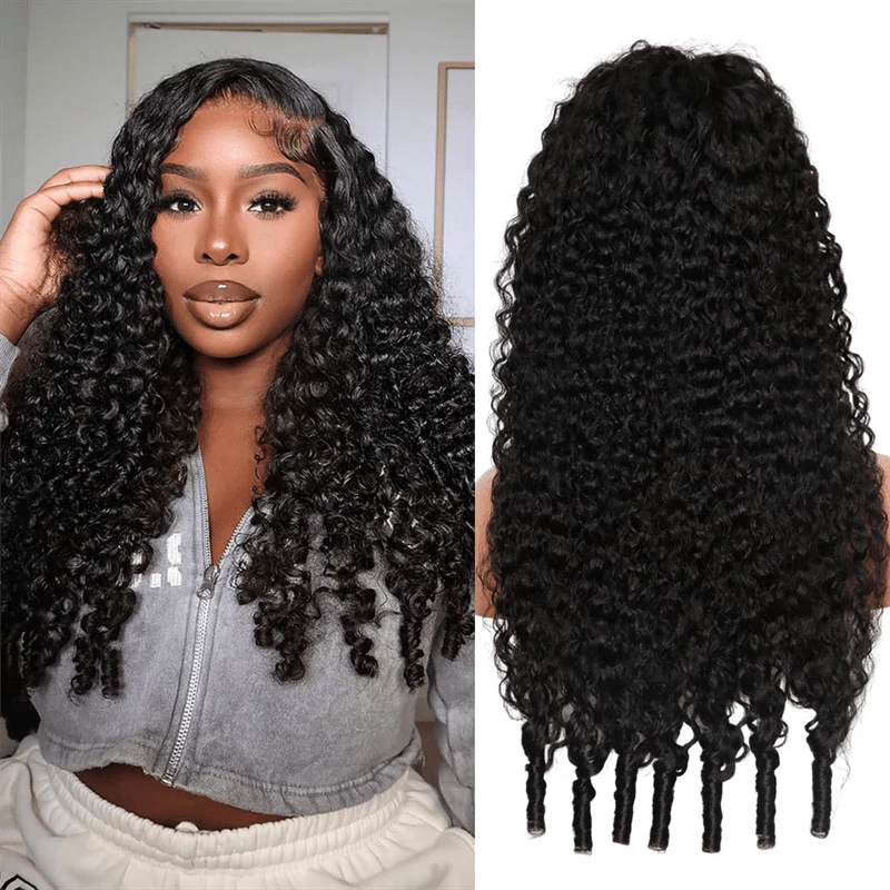 Burmese Curly 13x6 Lace Frontal Wig - 250% Density HD Lace Virgin Human Hair