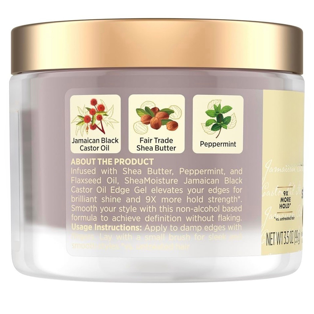 Sculpt and Shine Strong Hold Edge Gel (3.5 Oz)