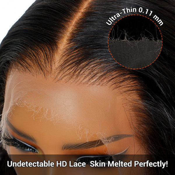 13x6 Body Wave HD Lace Front Virgin Human Hair Wig 250% Density